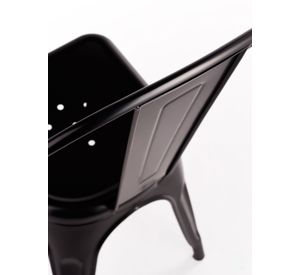 Silla de Bar Metal Tolix&nbsp;Negro