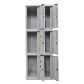 Locker Casillero metálico 2 Cuerpos 6 Puertas
