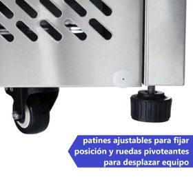 Mesón Refrigerado Pizzero 90 Cm. 300 Lt. Ac. Inox.