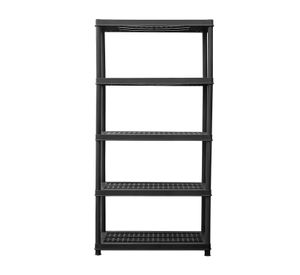 Estante Plástico 91x45x183 cm. 5 Bandejas removibles