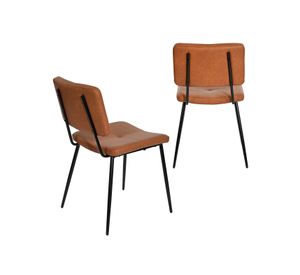 Pack 2 Silla Comedor  Karomi Vintage Café