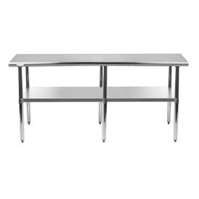 Meson Centro ECO Acero Inoxidable 210x60x85 cm.