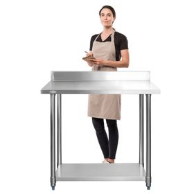 Meson Mural ECO Acero Inoxidable 120x60x85(+5) cm.