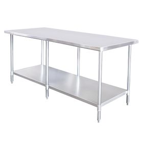 Meson Centro ECO Acero Inoxidable 210x60x85 cm.