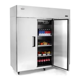 Refrigerador Dual Industrial 1380 lt. Acero Inox.