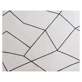 Alfombra Cosy líneas 140x200 cm ivory