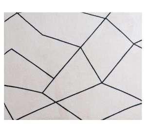 Alfombra Cosy líneas 140x200 cm ivory