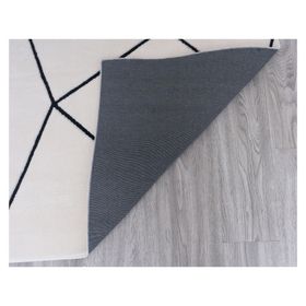 Alfombra Cosy líneas 140x200 cm ivory