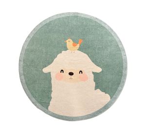 Alfombra kids redonda oveja