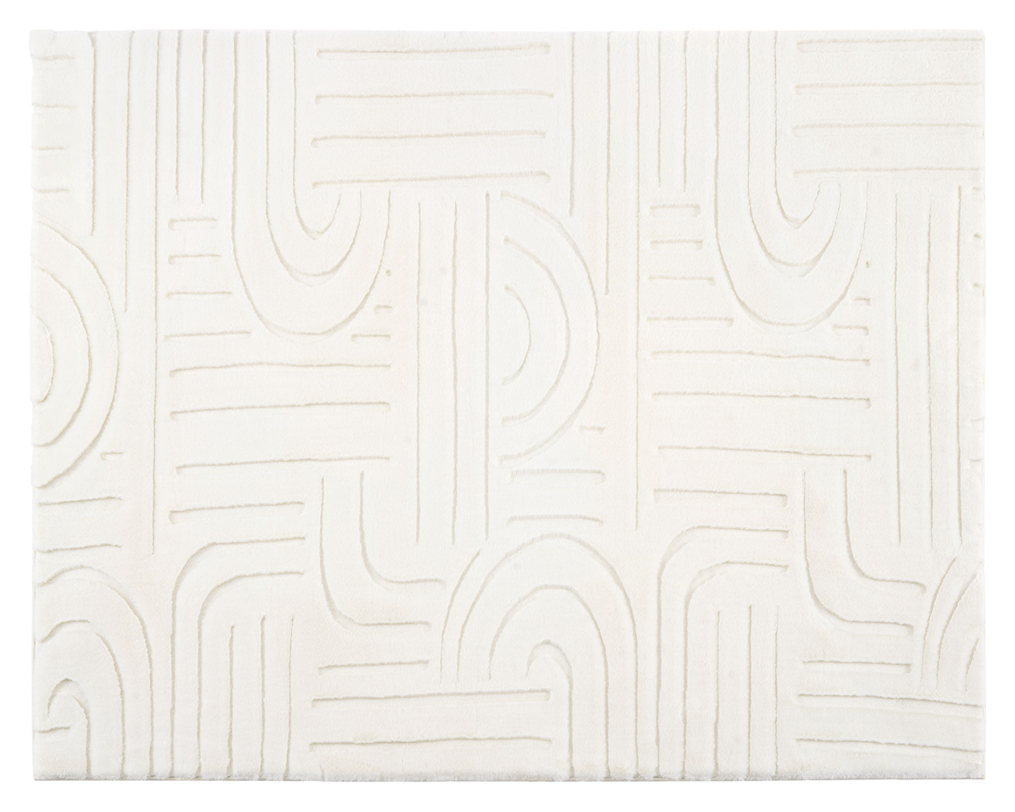 M+Design Alfombra Cosy ava soft 140x200 cm ivory