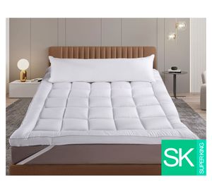 Topper colchón blanco Súper King