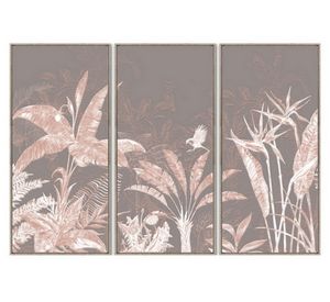 Canvas con marco 3 paneles R2 38x80 cm