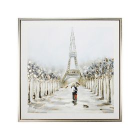 Canvas con marco ciudad D1 R1 60x60 cm