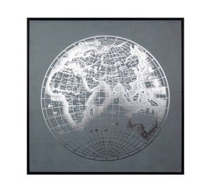 Canvas con marco mundo R5 folia 70x70 cm