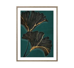 Canvas con marco hojas D1 R2 folia 45x60 cm