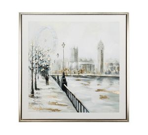 Canvas con marco ciudad D2 R1 60x60 cm