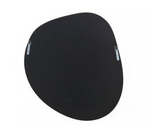 Espejo redondo plástico café 62x66 cm