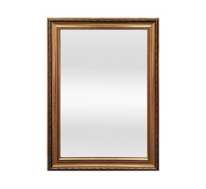 Espejo decorativo dorado 65x85 cm