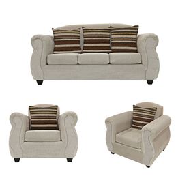 Living Merida 3-1-1 Tela Beige