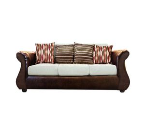 Sofá Verona 3C Tela Beige