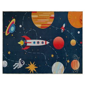 Alfombra kids espacio 100x150 cm