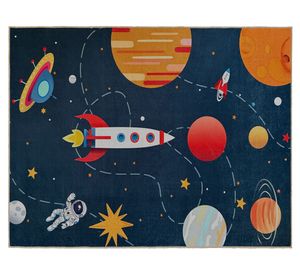Alfombra kids espacio 100x150 cm