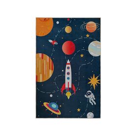 Alfombra kids espacio 100x150 cm
