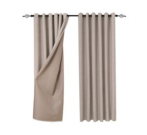 Cortina blackout calden 200x230 cm gris