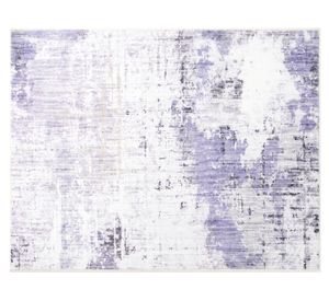 Alfombra print abstracto 60x90 cm azul