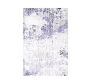 Alfombra print abstracto 60x90 cm azul