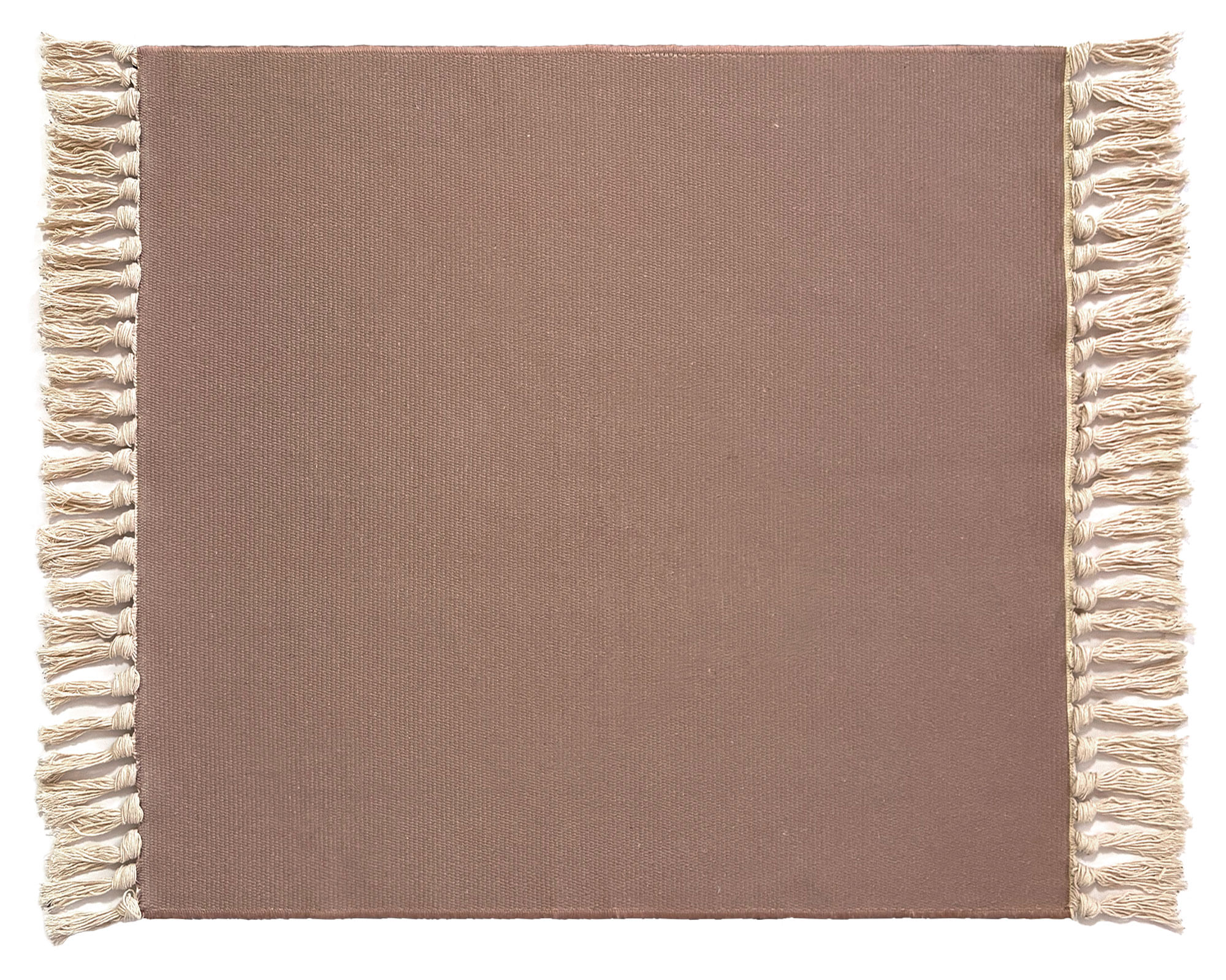 M+Design Alfombra lisa 60x90 cm café