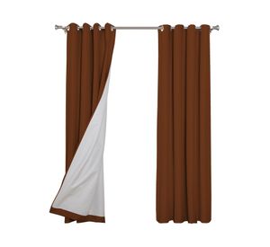 Cortina blackout nantes 140x230 cm terracota