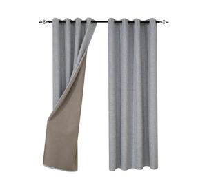 Cortina blackout calden 130x230 cm piedra