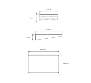 Templador estufa Línea 350 gris oscuro