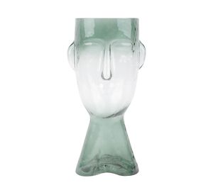 Florero vidrio cara 32 cm