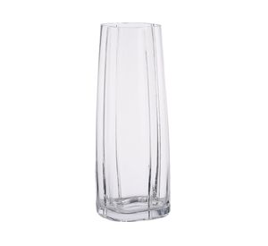 Florero vidrio cuadrado 40 cm