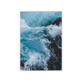 Fotografía enmarcada 50x70 cm mar D2 R4