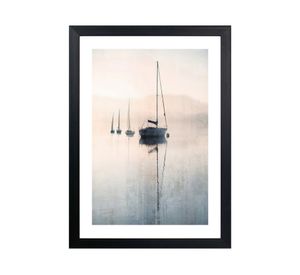 Fotografía enmarcada 45x60 cm velero R4