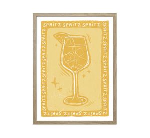 Lámina enmarcada 30x40 cm Spritz R6