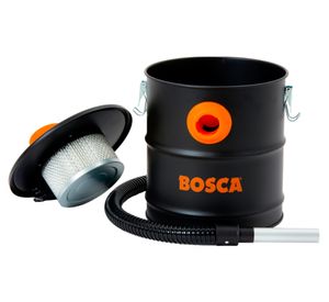 Aspiradora polvo/ceniza + filtro negro/naranjo 1000W