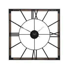 Reloj decorativo 60 cm cuadrado