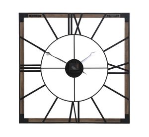 Reloj decorativo 60 cm cuadrado