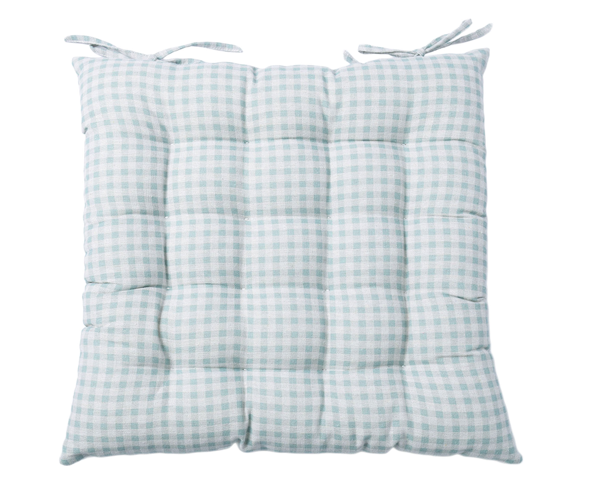 M+Design Cojín silla Estampado celeste 40x40 cm