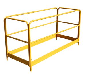 Guarda rail andamios