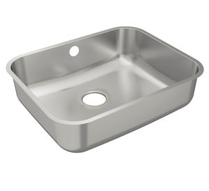 Lavaplatos bajo encimera inoxidable 16x53x43 cm