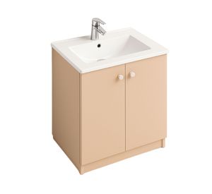 Mueble lavamanos Dante 2 puertas beige