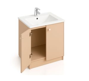 Mueble lavamanos Dante 2 puertas beige