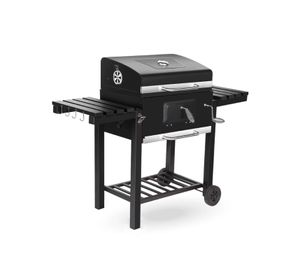 Parrilla a Carbón 108x137x57 cm Premium Bandeja Lateral