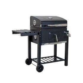 Parrilla a Carbón 108x115x57 cm Pro Bandeja Lateral