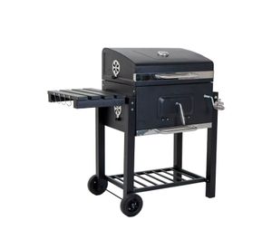 Parrilla a Carbón 108x115x57 cm Pro Bandeja Lateral